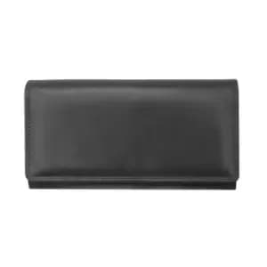 PRIMEHIDE Verona Collection Purse 9 X Card Slot - Black