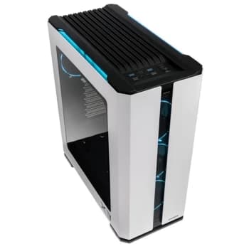 Zalman X3 ARGB Mid-Tower Case - White Tempered Glass