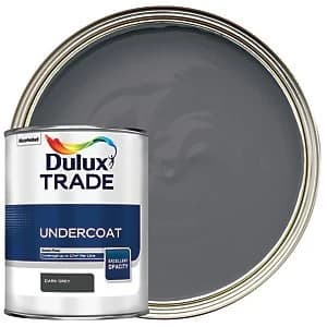 Dulux Trade Undercoat Paint - Dark Grey 1L