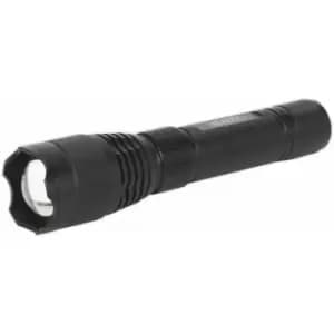 Aluminium Torch - 10W cree xpl LED - Adjustable Focus - Rechargeable Battery