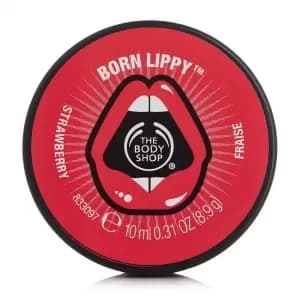The Body Shop Born Lippy Pot Lip Balm - Strawberry Born Lippy Pot Lip Balm - Strawberry