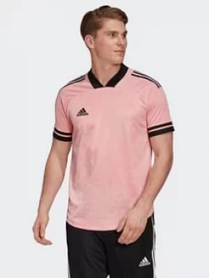 adidas Condivo 20 Jersey, Navy/White, Size S, Men