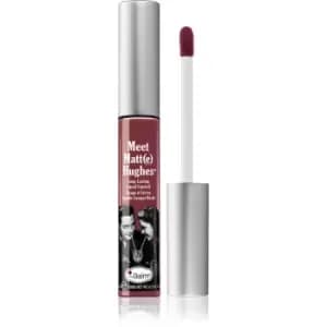 theBalm Meet Matt(e) Hughes Long Lasting Liquid Lipstick Long-Lasting Liquid Lipstick Shade Confident 7.4 ml