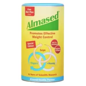 Almased Almond Vanilla Weight Loss Meal Replacement Soya, Honey & Yogurt