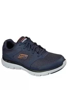 Skechers Flex Advantage 4.0 Trainers - Navy, Size 11, Men