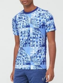 Nike Gpx Academy Tee - Blue/White