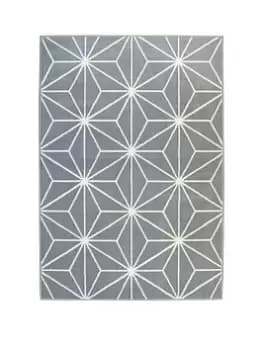 Maestro Grey Star Rug 160X230
