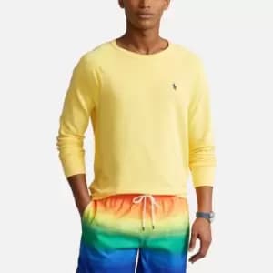 Polo Ralph Lauren Mens Spa Terry Sweatshirt - Yellowfin - L