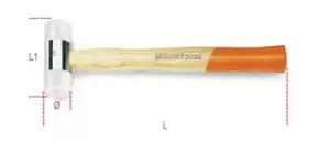 Beta Tools 1390N Nylon Face Hammer Hickory Shaft 22mm Face 013900522