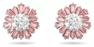 Swarovski 5642962 Sunshine Stud Earrings Rhodium Plated Jewellery