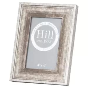Antique Silver Mottled 4X6 Photo Frame