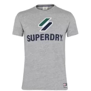 Superdry Sportstyle T Shirt - Grey