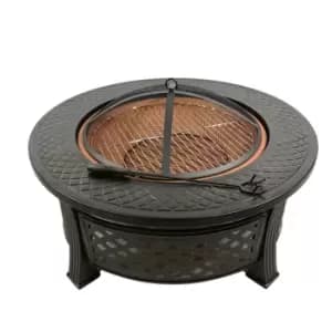 Kingfisher Luxury Round Garden Fire Pit