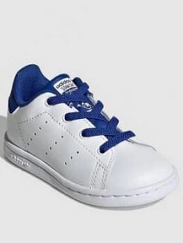 Adidas Originals Stan Smith Infant Trainers - White/Blue