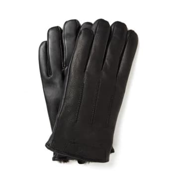 Dune London Nipsey Leather Gloves - Black - 484