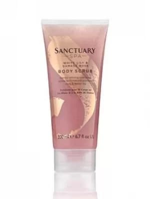 Sanctuary Spa Sanctuary Spa White Lily And Damask Rose Body Scrub, 200ml