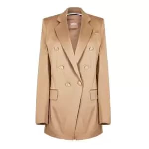 Boss Double Breasted Jatera Blazer - Beige