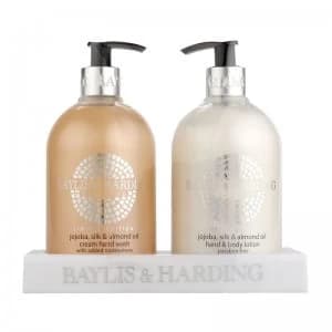 Baylis & Harding Jojoba Silk & Almond Oil 2 Piece Gift Set