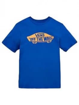 Vans Boys Classic Off The Wall Tee BlueOrange Size XL15 16 Years