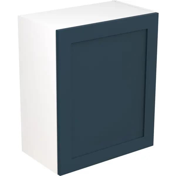 Kitchen Kit Ready Made Shaker Kitchen Cabinet Wall Unit Ultra Matt 600mm in Indigo Blue