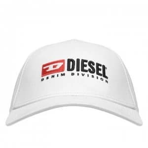 Diesel Denim Cap - White 100