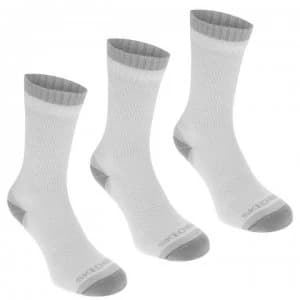Skechers Work Socks 3 Pack Ladies - Grey White