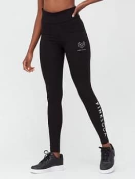 Pink Soda Kane Lifestyle Legging - Black