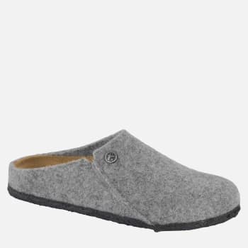 Birkenstock Womens Zermatt Woolfelt Slippers - Light Grey - EU 37/UK 4.5