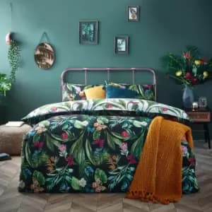 Furn Azura Floral Duvet Cover Set (Single) (Dark Bloom)