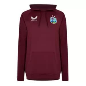 Castore West Indies Training Hoody Mens - Red