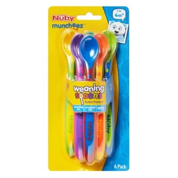 Nuby 6 Feeding Spoons