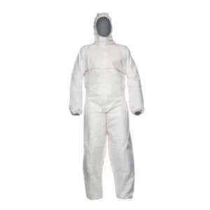 ProShield Large Fire Resistant Coverall White PROFRL