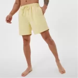 Jack Wills Eco Mid-Length Swim Shorts - Yellow