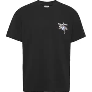 Tommy Jeans Tjm Rlxd Back Logo Sport-Tee - Black