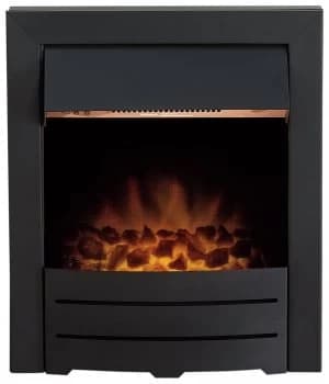 Adam Colorado 2kW Electric Inset Fire - Black