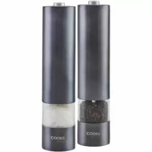 Cooks Professionals G2143 Graphite Salt and Pepper Mill Set