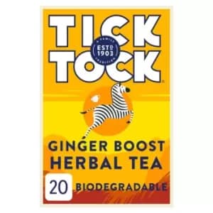 Tick Tock Wellbeing Ginger Boost, 36g