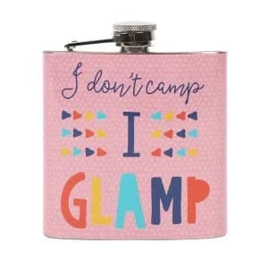 Glamping Hip Flask