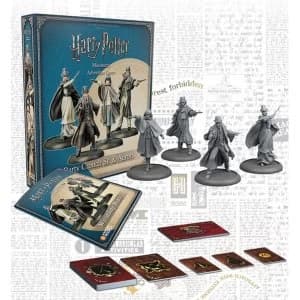 Harry Potter Miniatures Adventure Game Barty Crouch Sr & Aurors Expansion Board Game
