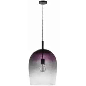 Nordlux Uma 30cm Dome Pendant Ceiling Light Grey, E27