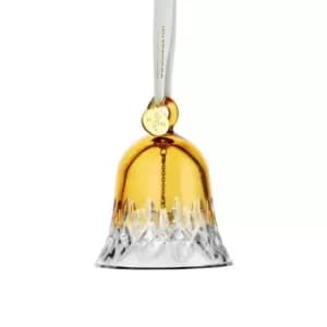 Waterford Christmas Lismore Bell Amber - Yellow