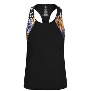 Biba Active Sports Vest - Feather Print