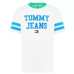 Tommy Jeans Ringer T-Shirt - Blue