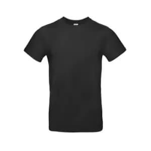 B&C Mens #E190 Tee (5XL) (Black)
