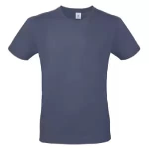 B&C Mens #E150 Tee (2XL) (Denim)