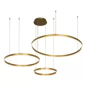 Larissa Galata Ceiling Pendant Light 136W 3000K Brushed Gold Dimmable