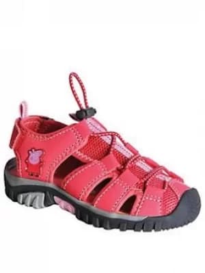 Regatta Girls Peppa Pig Sandal, Pink, Size 10