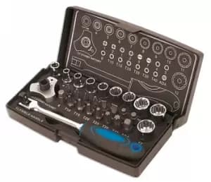 Laser Tools 3925 Alldrive Bit & Socket Set - 1/4"D 28pc