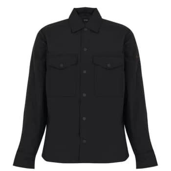 Hugo Boss Lowarm Overshirt Black Size S Men