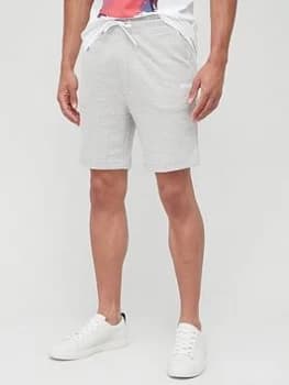 Hugo Boss Skeevito Jersey Shorts Pastel Grey Size L Men